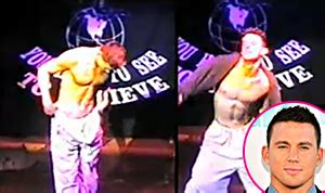 channing tatum xxx|Channing Tatum Strips at 18 In Sexy 1999 Flashback Video: Watch.